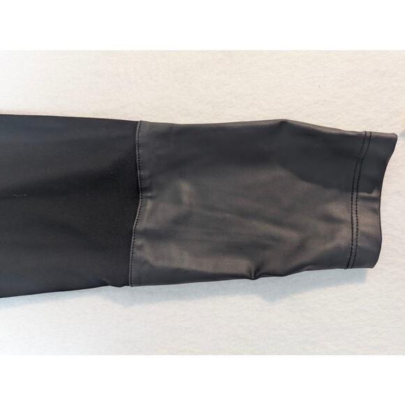 Nygard Women's Black Long Sleeve Blouse Top Soft Travel Wrap Back Detail Large - Picture 6 of 8